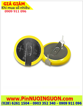 Pin CMOS CR1632, Pin nuôi nguồn CMOS lithium 3v Panasonic lithium (Chân thép) /Xuất xứ Indonesia